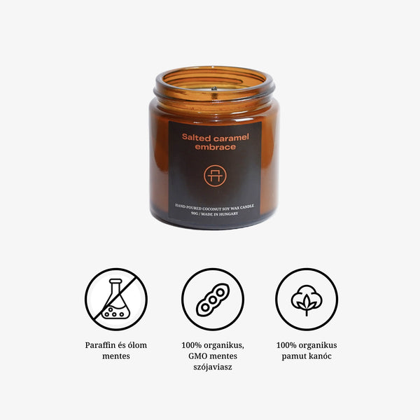 Artimo Candle - 100% organikus szójaviasz gyertya - 90g